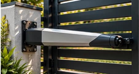 Automatic swing gate actuator